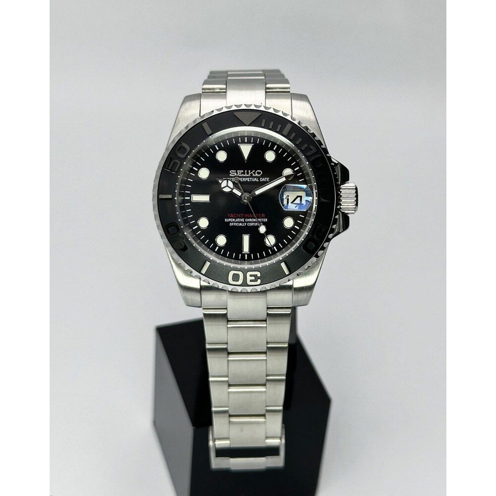 Custom Seiko Mod • Steel YachtMaster • 40mm